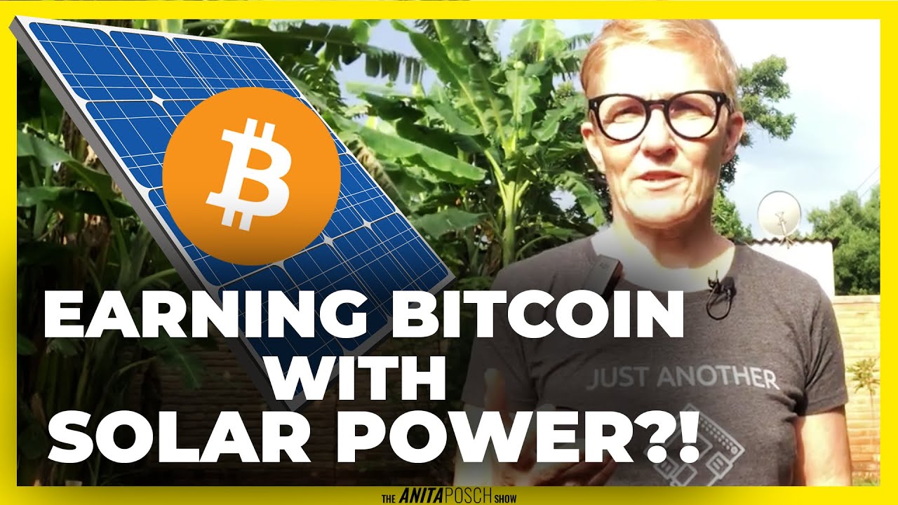 earn bitcoin through solar power