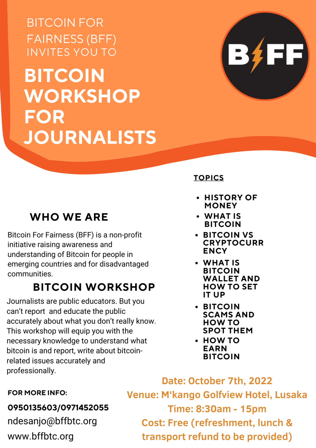 bitcoin workshop 2022